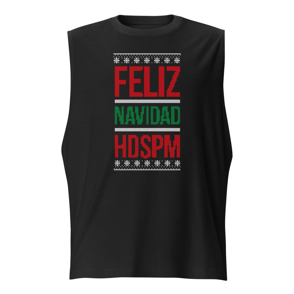 Sin mangas Feliz Navidad HDSPM - Frente