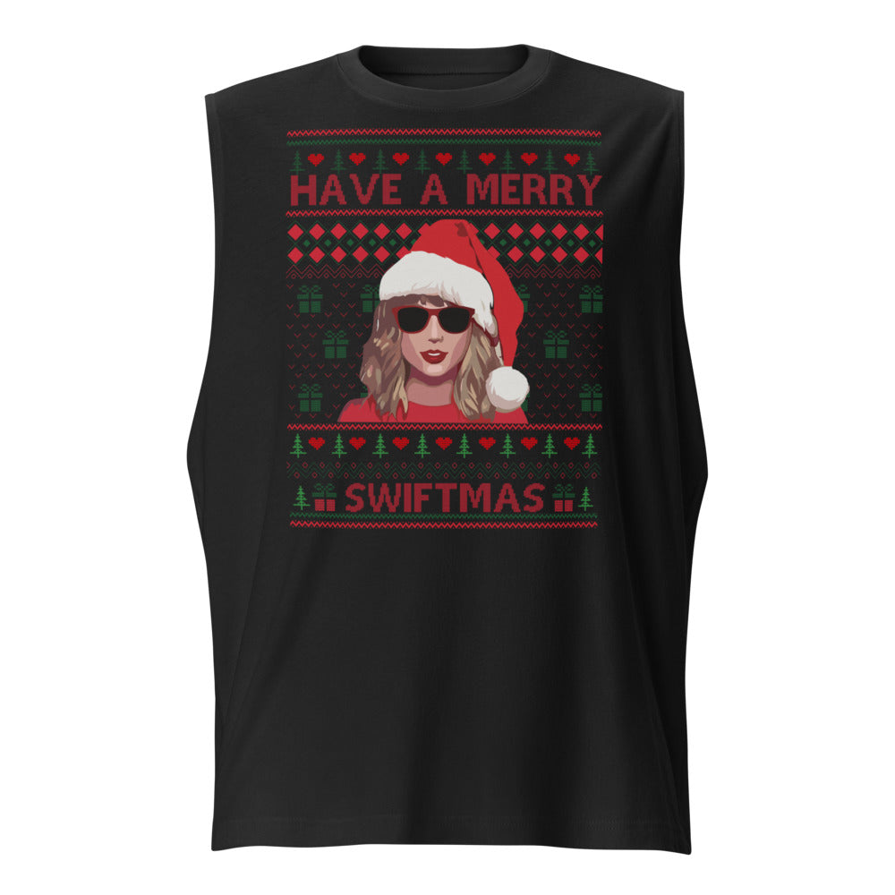 Sin mangas Merry Swiftmas to All - Frente