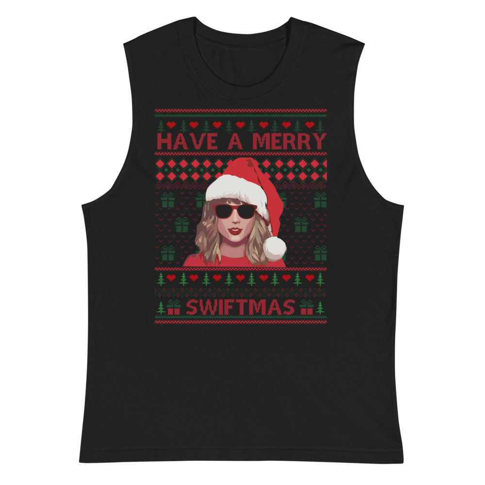 Sin mangas Merry Swiftmas to All - Plano
