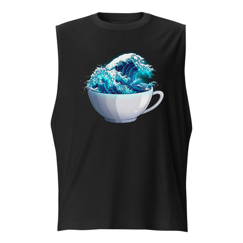 Ocean Wave Teacup Art