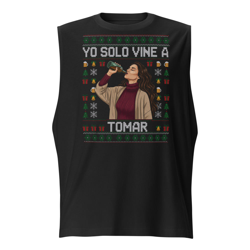 Sin mangas Yo solo vine - Frente
