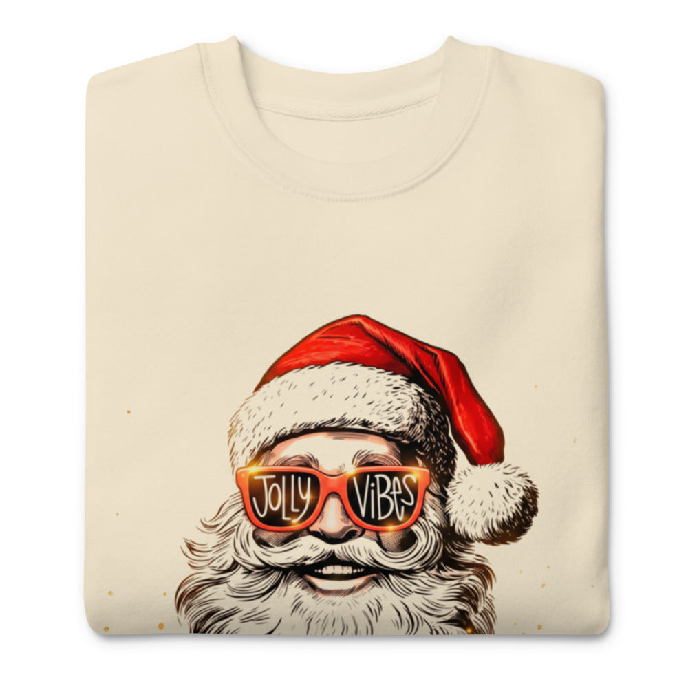 Suéter Jolly Vibes Santa Red Sunglasses - Doblado