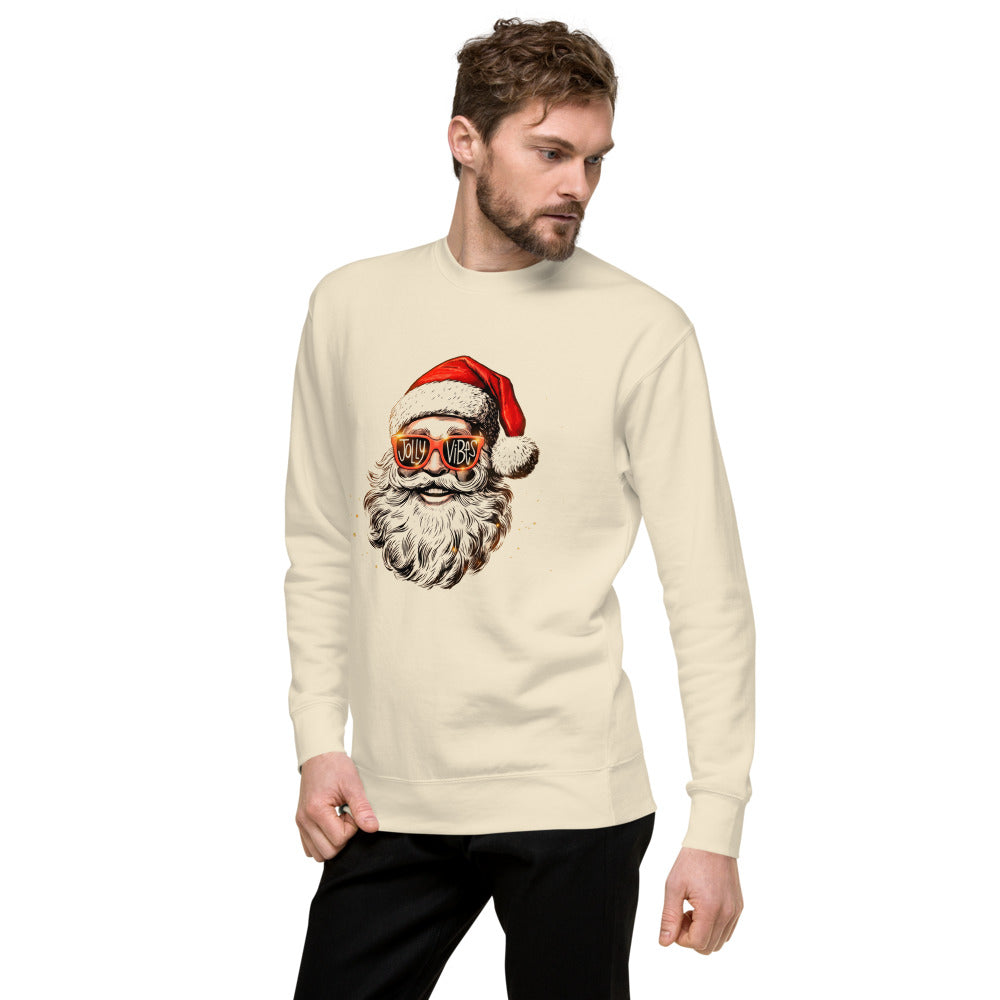 Suéter Jolly Vibes Santa Red Sunglasses - Lateral izquierdo
