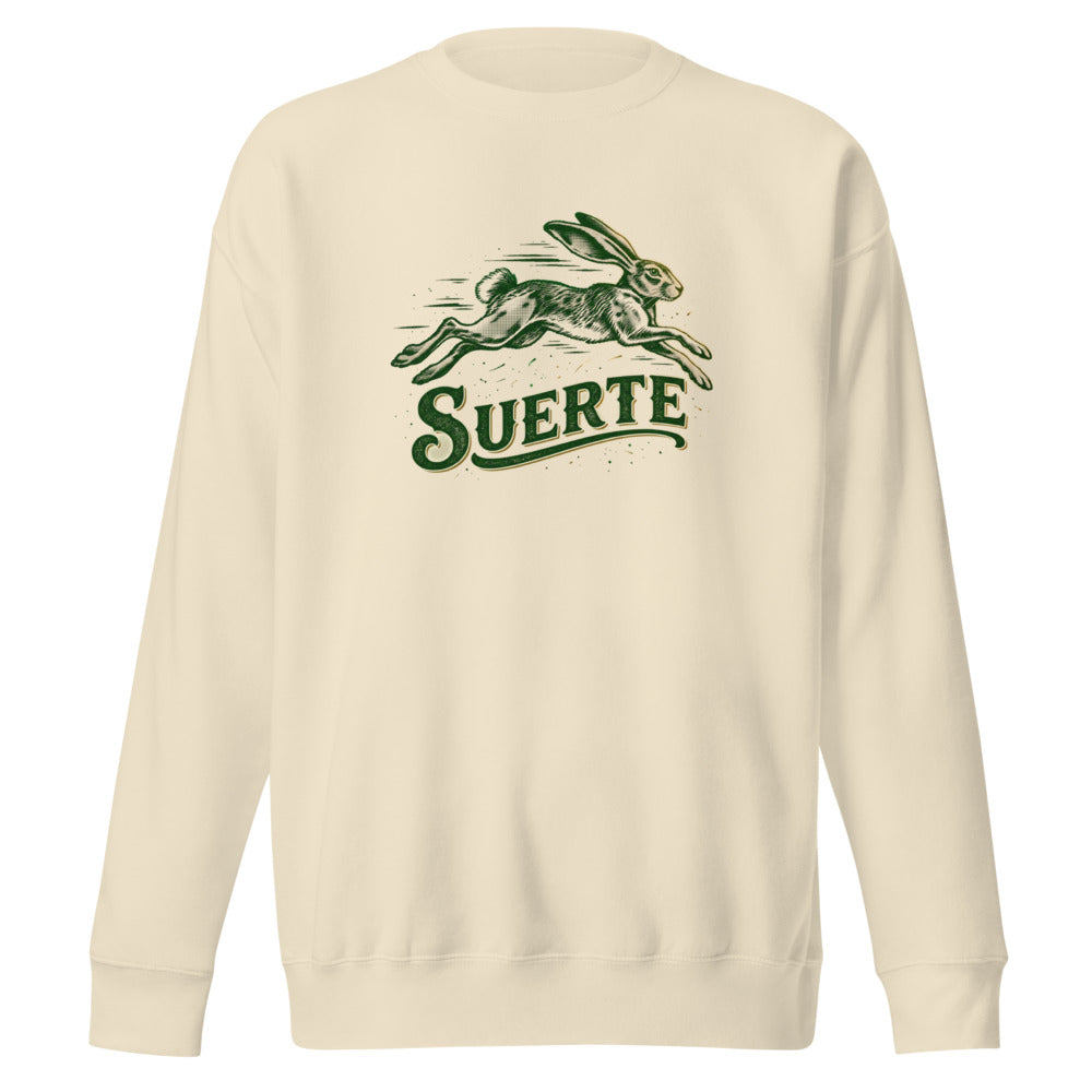 Suerte Liebre Saltando Verde