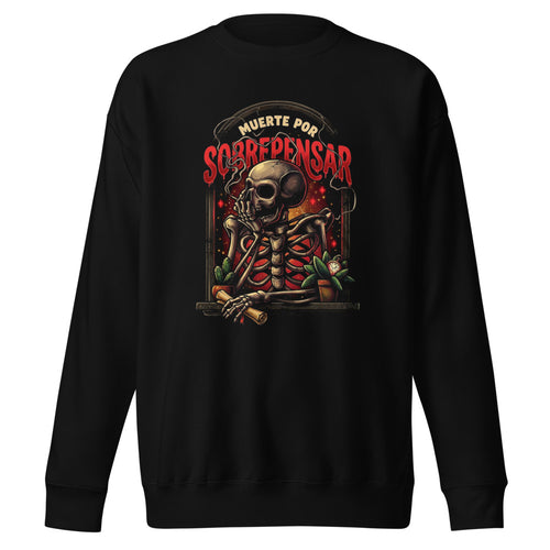 Muerte Por Sobrepensar Skeleton Meme