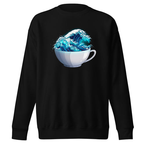 Ocean Wave Teacup Art