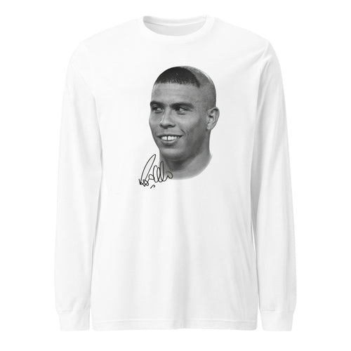 Manga Larga Ronaldo R9 El Fenómeno Blanca