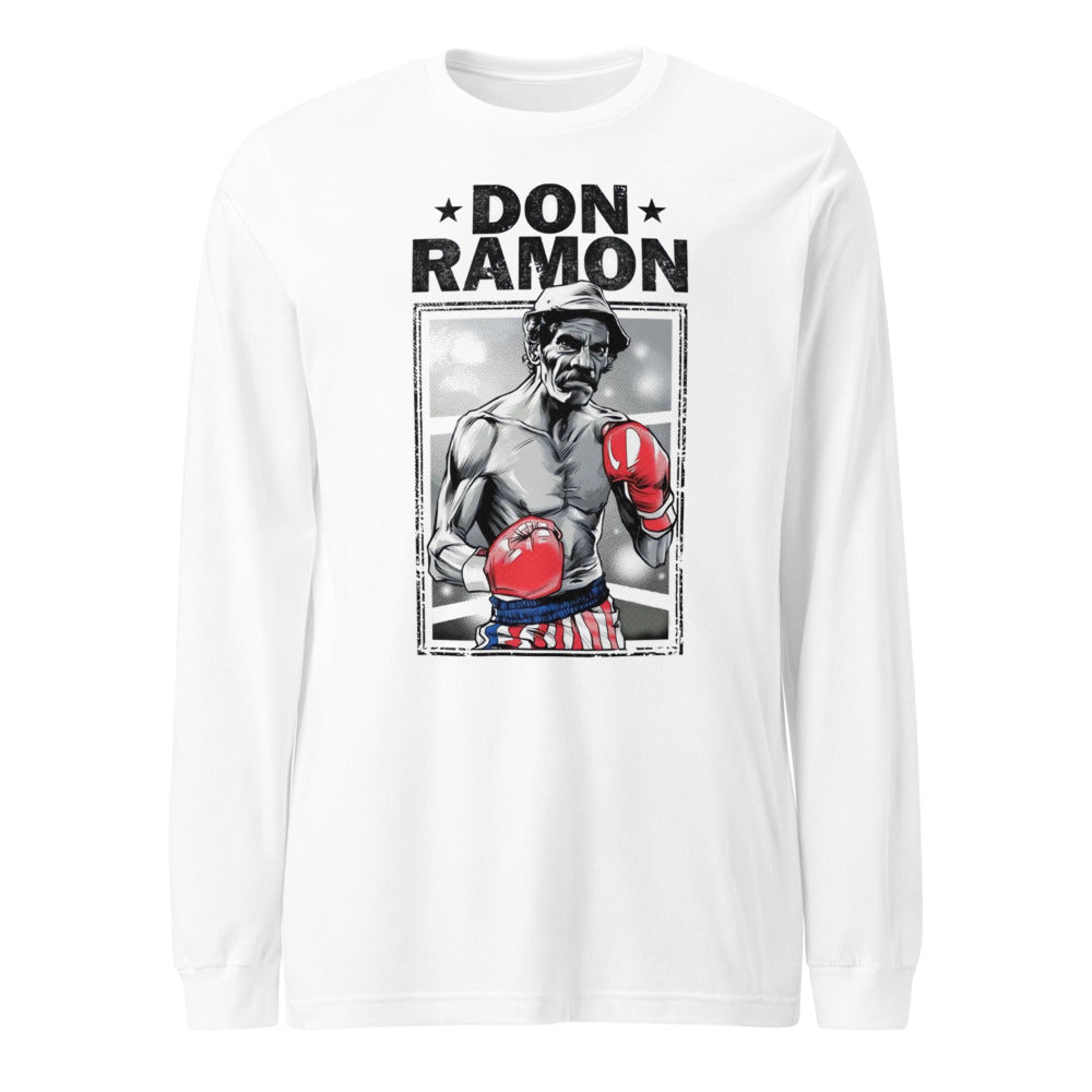 Manga Larga Don Ramón Boxeador Blanco