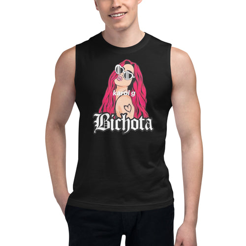 Camiseta sin mangas Bichota: el emblema de orgullo colombiano con calidad excepcional y estampado que resiste el paso del tiempo.