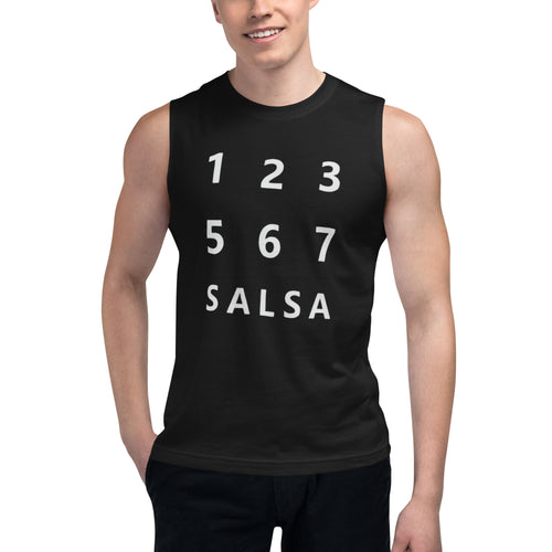 Camiseta sin mangas 1, 2, 3... Salsa: el emblema de orgullo colombiano con calidad excepcional y estampado que resiste el paso del tiempo.