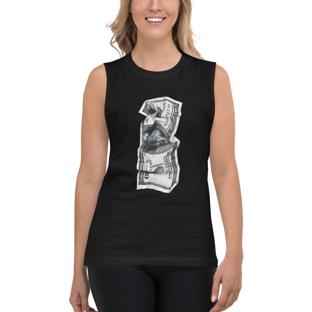 Camiseta sin mangas Hacer Dinero: el emblema de orgullo colombiano con calidad excepcional y estampado que resiste el paso del tiempo.