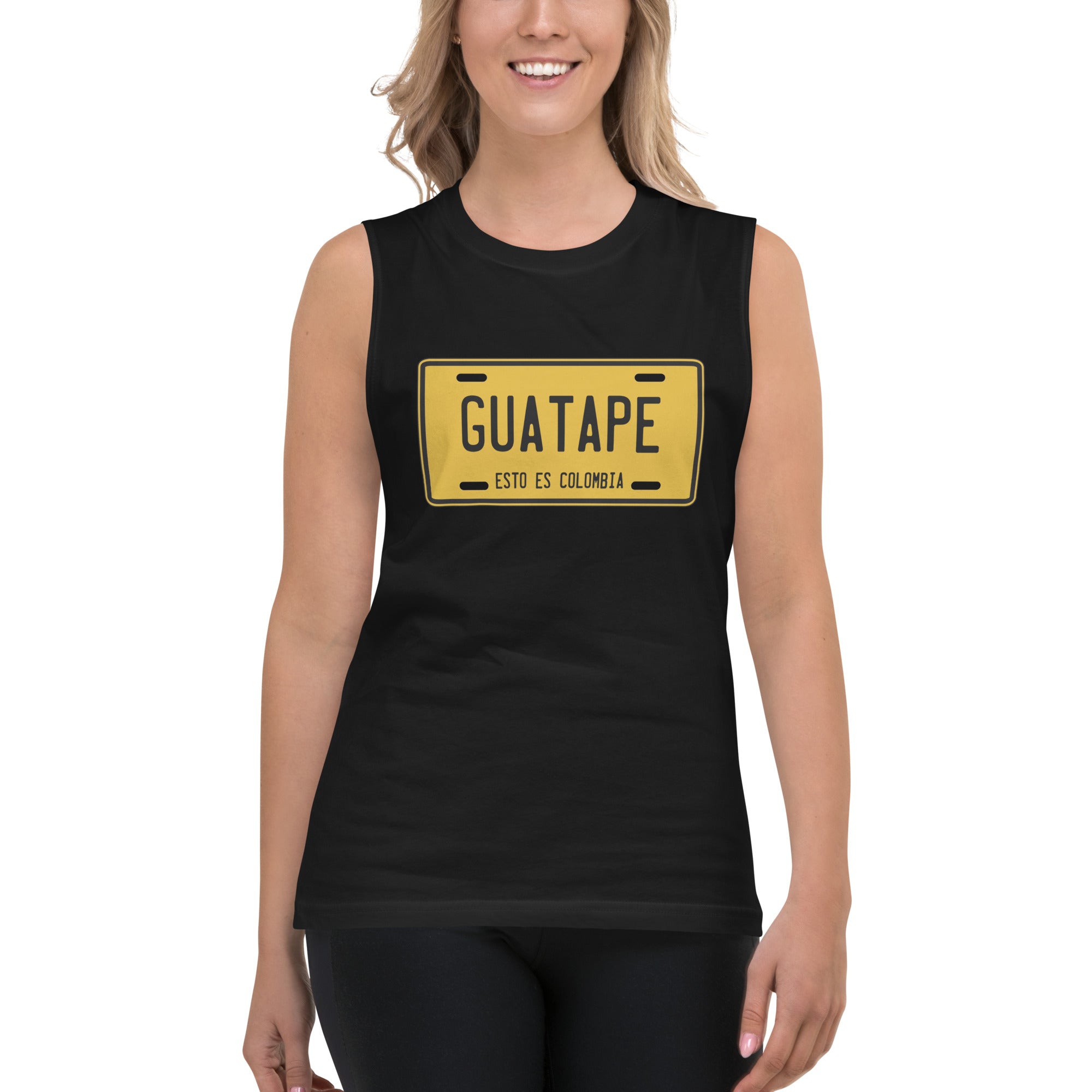 Camiseta sin mangas Guatapé, Descubre calidad excepcional y estampados duraderos. Encuentra estilo y orgullo en cada prenda. Compra en LOSMIOS!