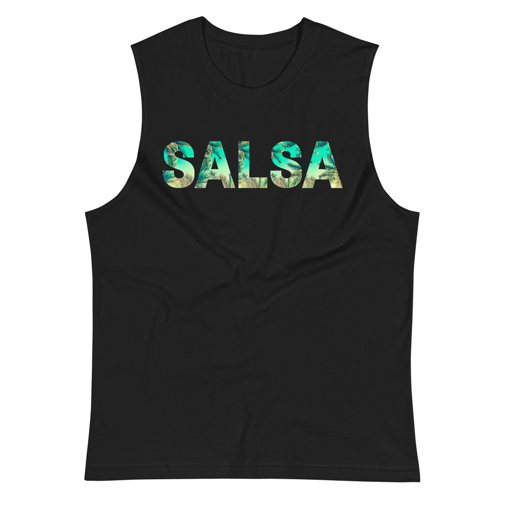 Camiseta sin mangas Salsa Tropical, Descubre calidad excepcional y estampados duraderos. Encuentra estilo y orgullo en cada prenda. Compra en LOSMIOS!