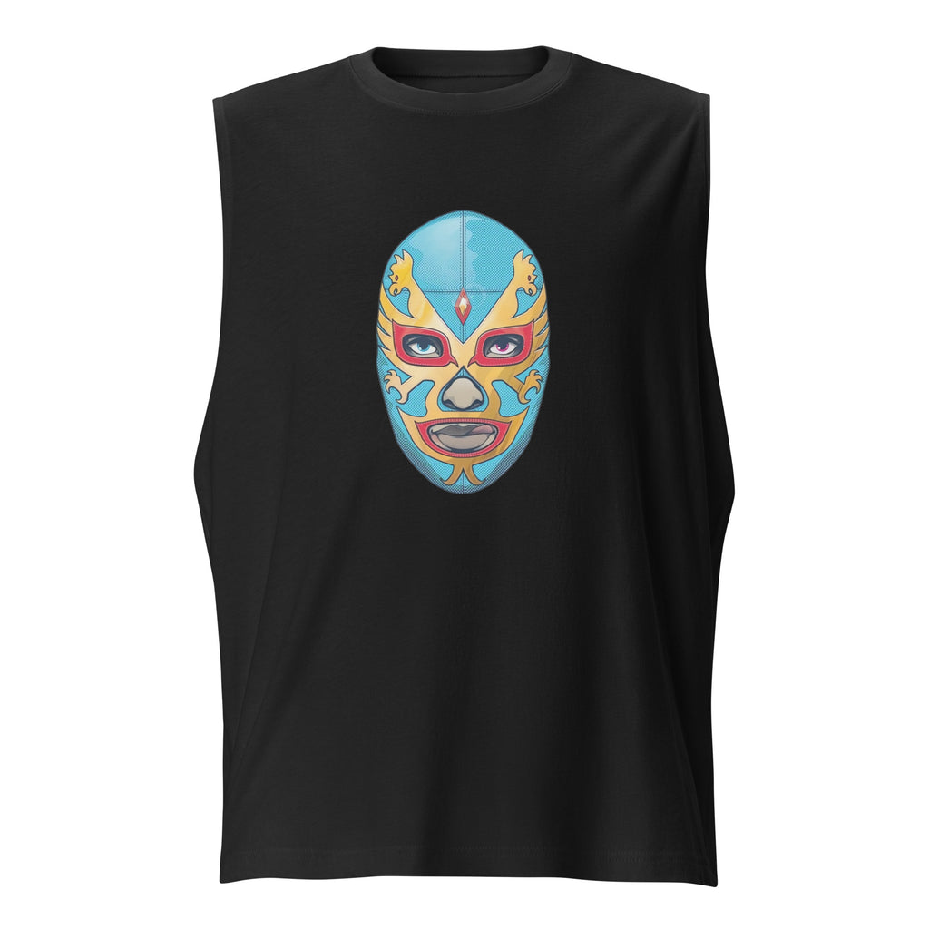 Camiseta sin mangas Luchador Azul Celeste, Descubre calidad excepcional y estampados duraderos. Encuentra estilo y orgullo en cada prenda. 