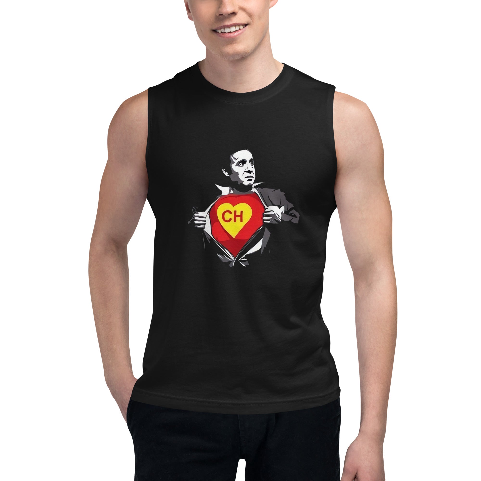 Camiseta sin mangas Super Chapulin, Descubre calidad excepcional y estampados duraderos. Encuentra estilo y orgullo en cada prenda. Compra en LOSMIOS!