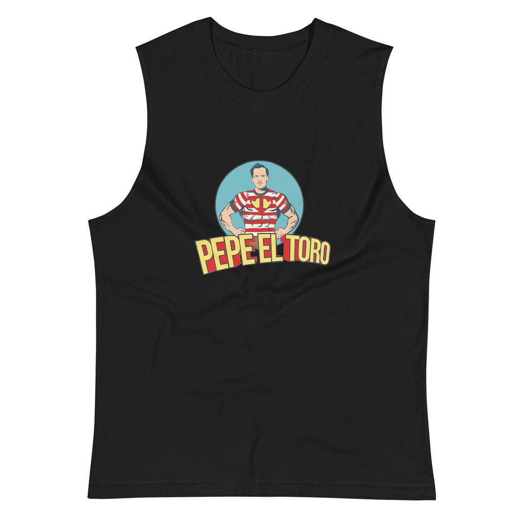 Camiseta sin mangas Pepe el Toro, Descubre calidad excepcional y estampados duraderos. Encuentra estilo y orgullo en cada prenda. Compra en LOSMIOS!