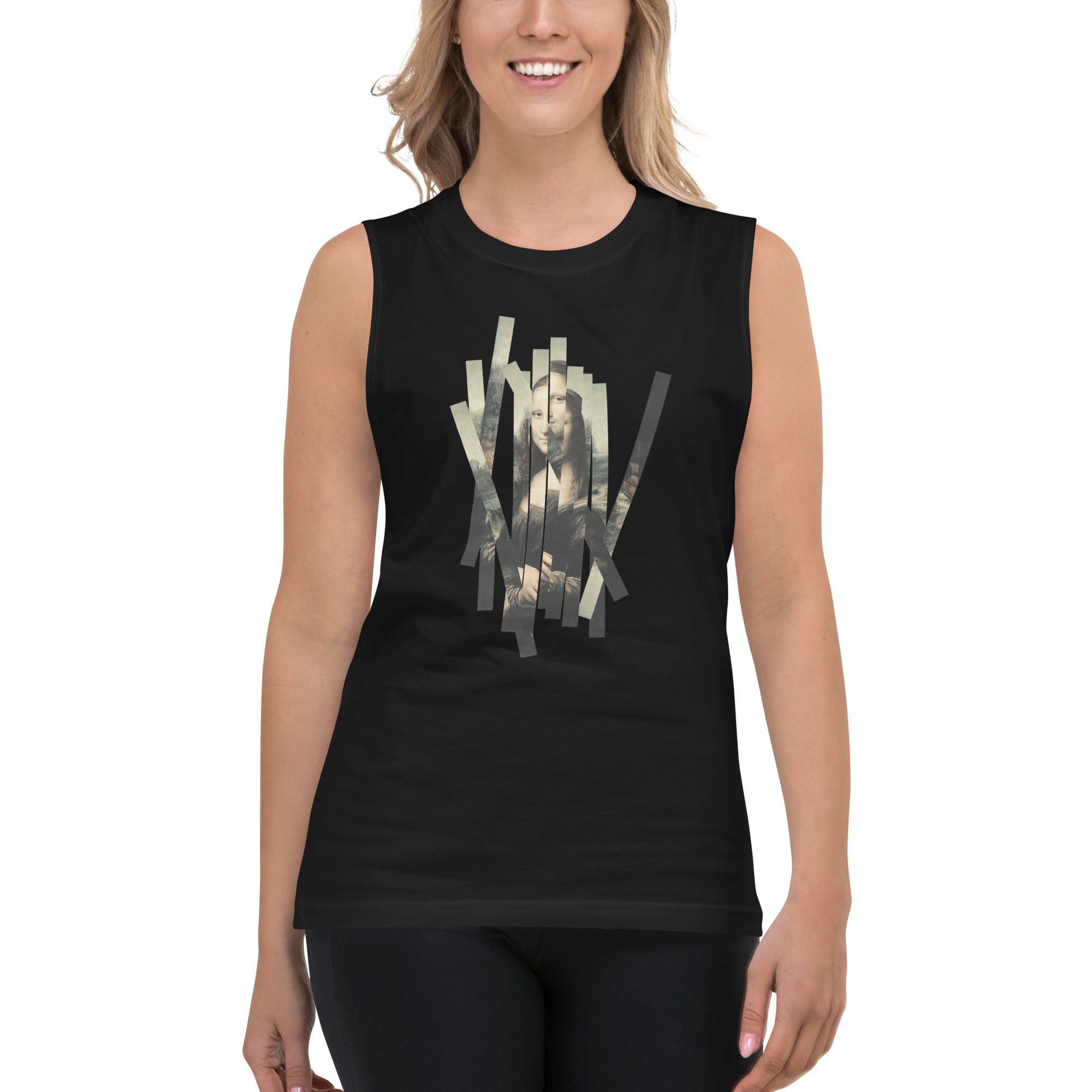 Camiseta sin mangas Mona Lista, Descubre calidad excepcional y estampados duraderos. Encuentra estilo y orgullo en cada prenda. Compra en LOSMIOS!