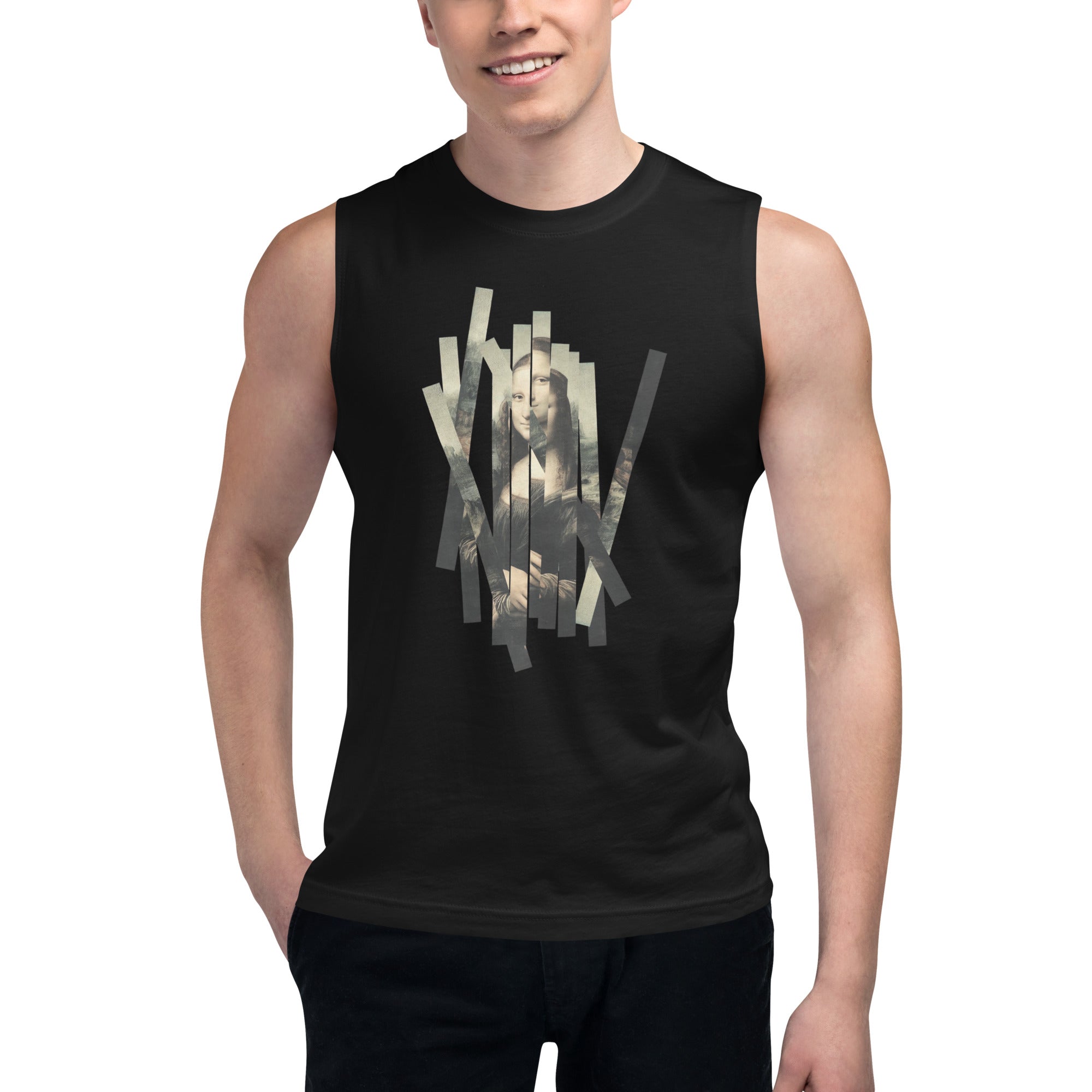 Camiseta sin mangas Mona Lista, Descubre calidad excepcional y estampados duraderos. Encuentra estilo y orgullo en cada prenda. Compra en LOSMIOS!