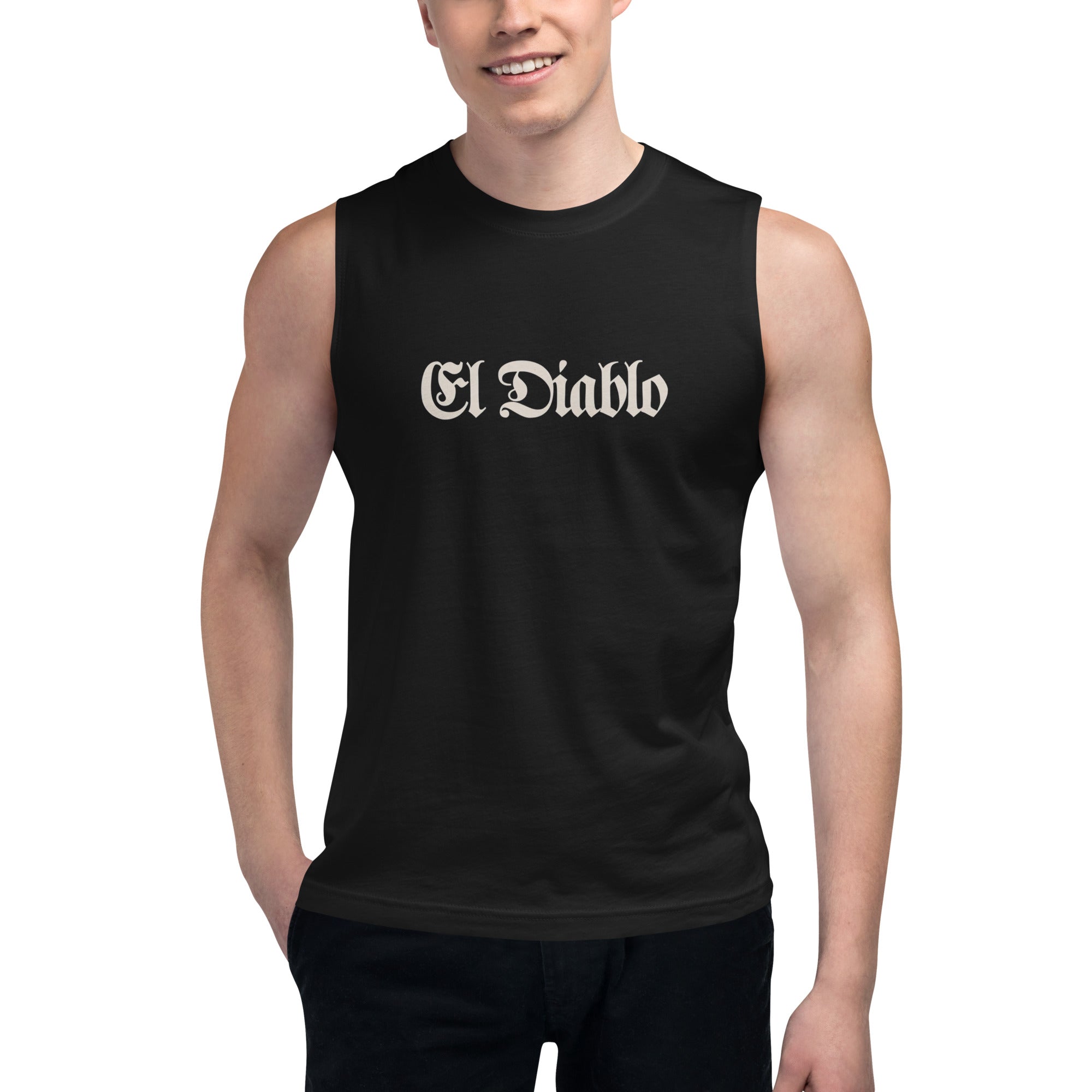 Camiseta sin mangas El Diablo, Descubre calidad excepcional y estampados duraderos. Encuentra estilo y orgullo en cada prenda. Compra en LOSMIOS!