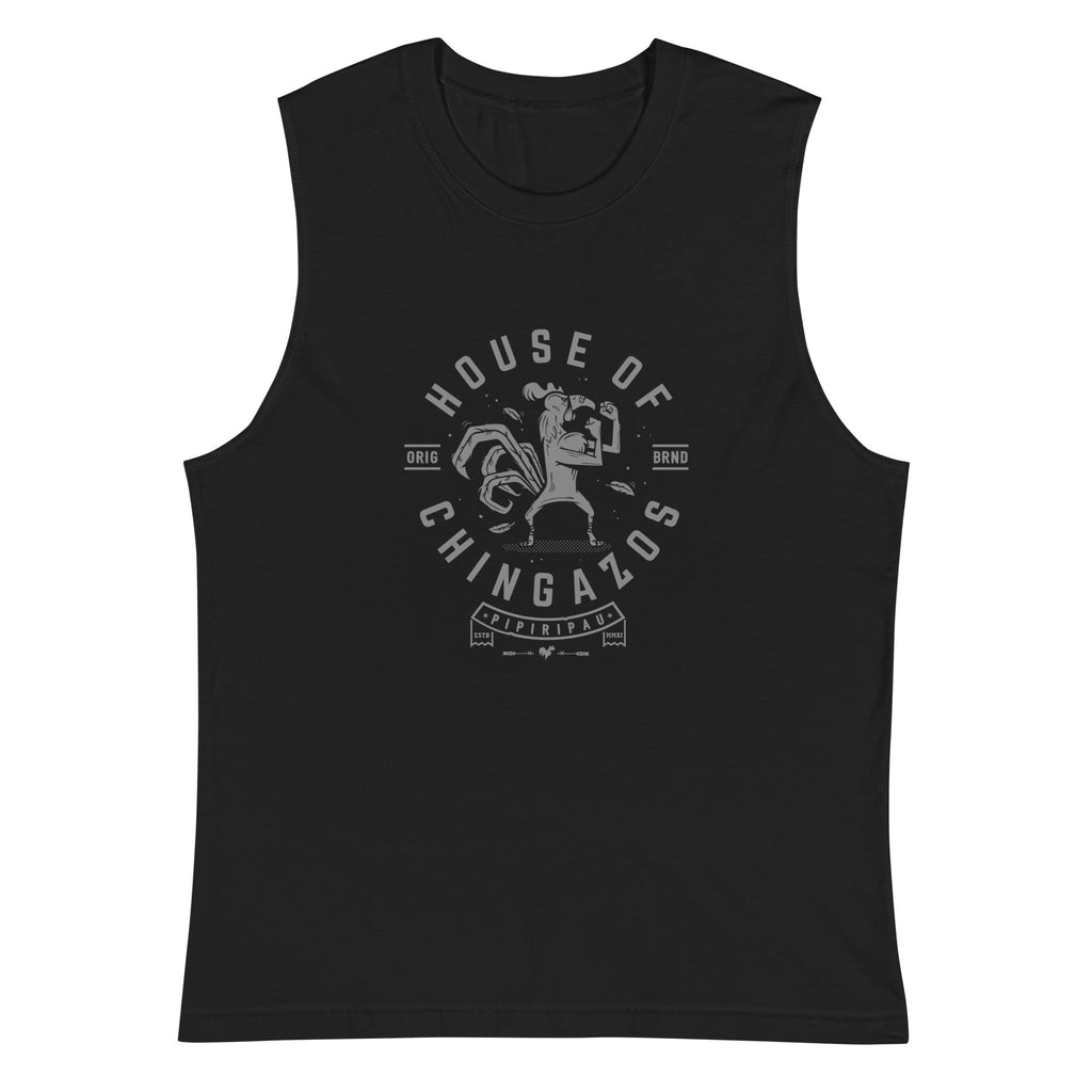 Camiseta sin mangas Chingazos, Descubre calidad excepcional y estampados duraderos. Encuentra estilo y orgullo en cada prenda. Compra en LOSMIOS!