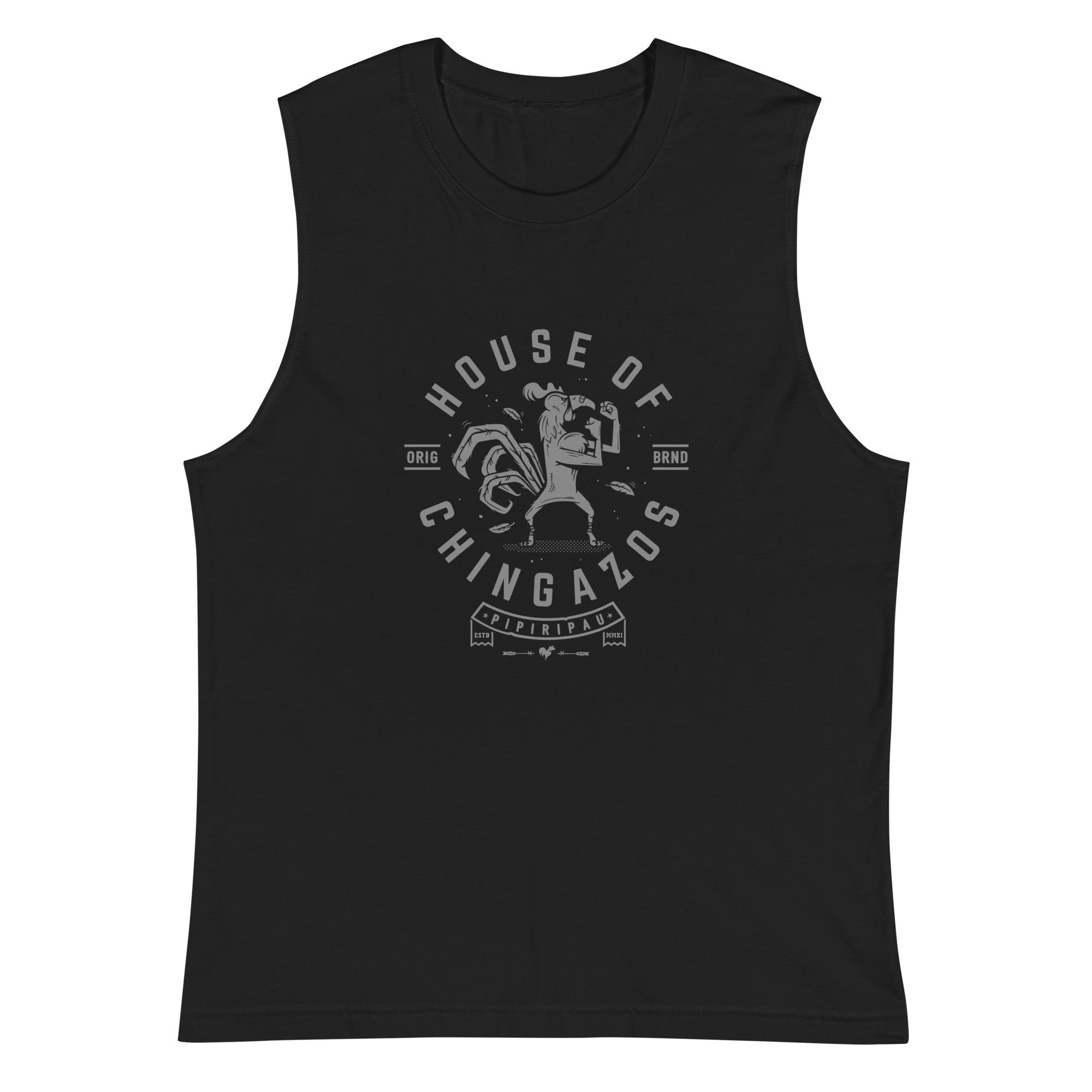 Camiseta sin mangas Chingazos, Descubre calidad excepcional y estampados duraderos. Encuentra estilo y orgullo en cada prenda. Compra en LOSMIOS!