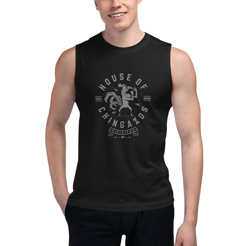 Camiseta sin mangas Chingazos, Descubre calidad excepcional y estampados duraderos. Encuentra estilo y orgullo en cada prenda. Compra en LOSMIOS!