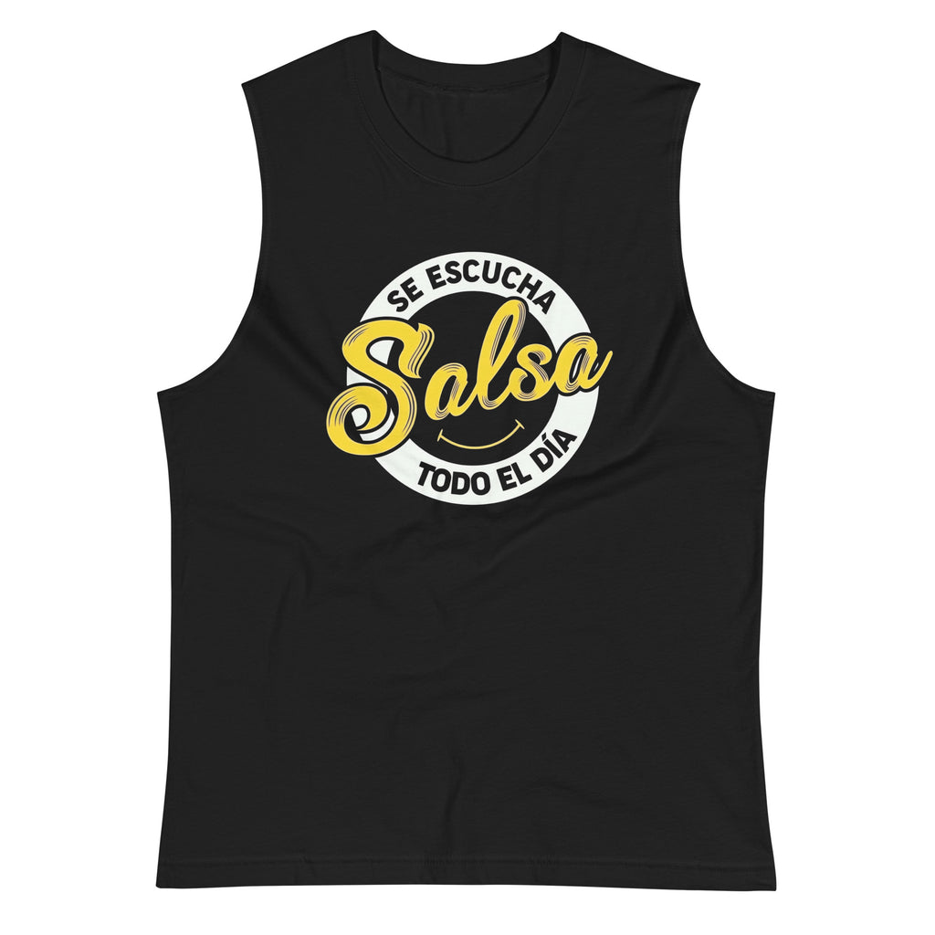 Camiseta sin mangas Se Escucha Salsa, Descubre calidad excepcional y estampados duraderos. Encuentra estilo y orgullo en cada prenda. 