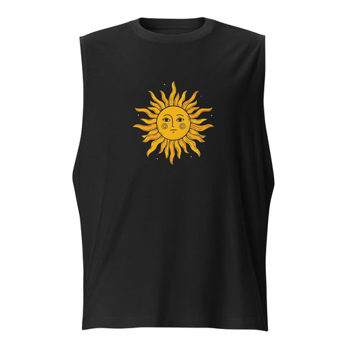 Camiseta sin mangas Cara de Sol, Descubre calidad excepcional y estampados duraderos. Encuentra estilo y orgullo en cada prenda. Compra en LOSMIOS!