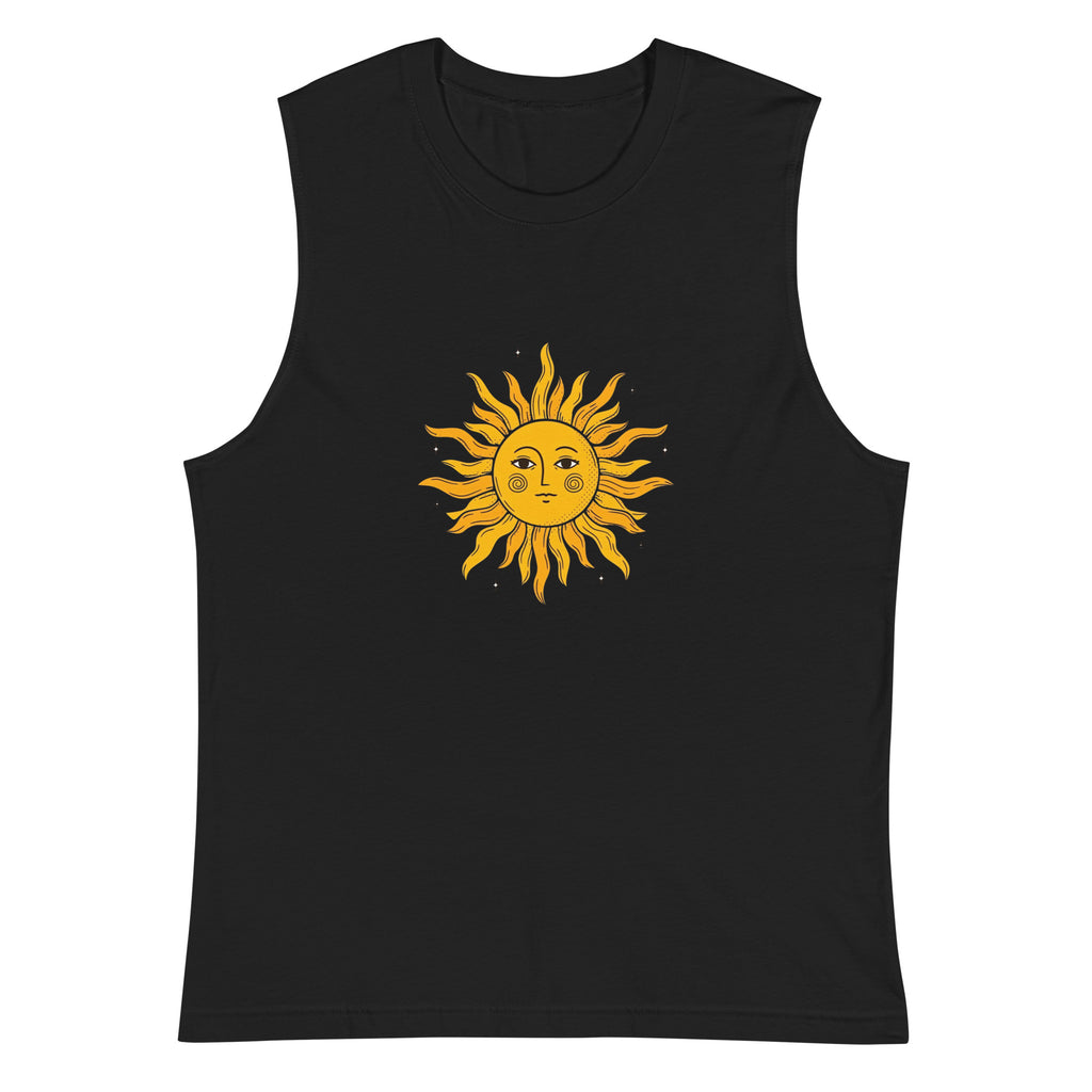 Camiseta sin mangas Cara de Sol, Descubre calidad excepcional y estampados duraderos. Encuentra estilo y orgullo en cada prenda. Compra en LOSMIOS!