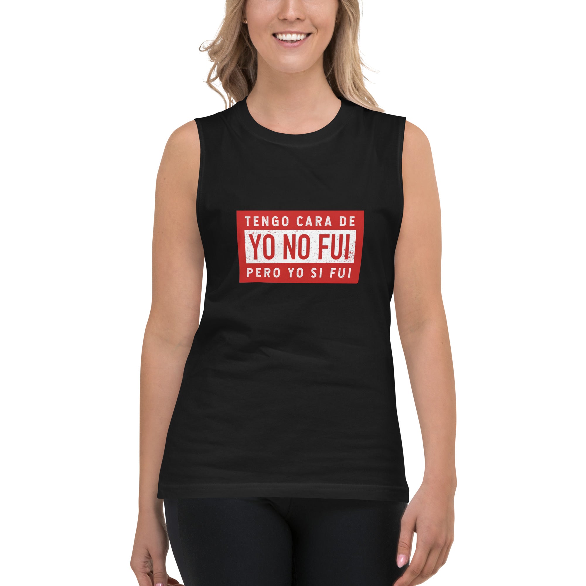 Camiseta sin mangas Yo no fui, Descubre calidad excepcional y estampados duraderos. Encuentra estilo y orgullo en cada prenda. Compra en LOSMIOS!