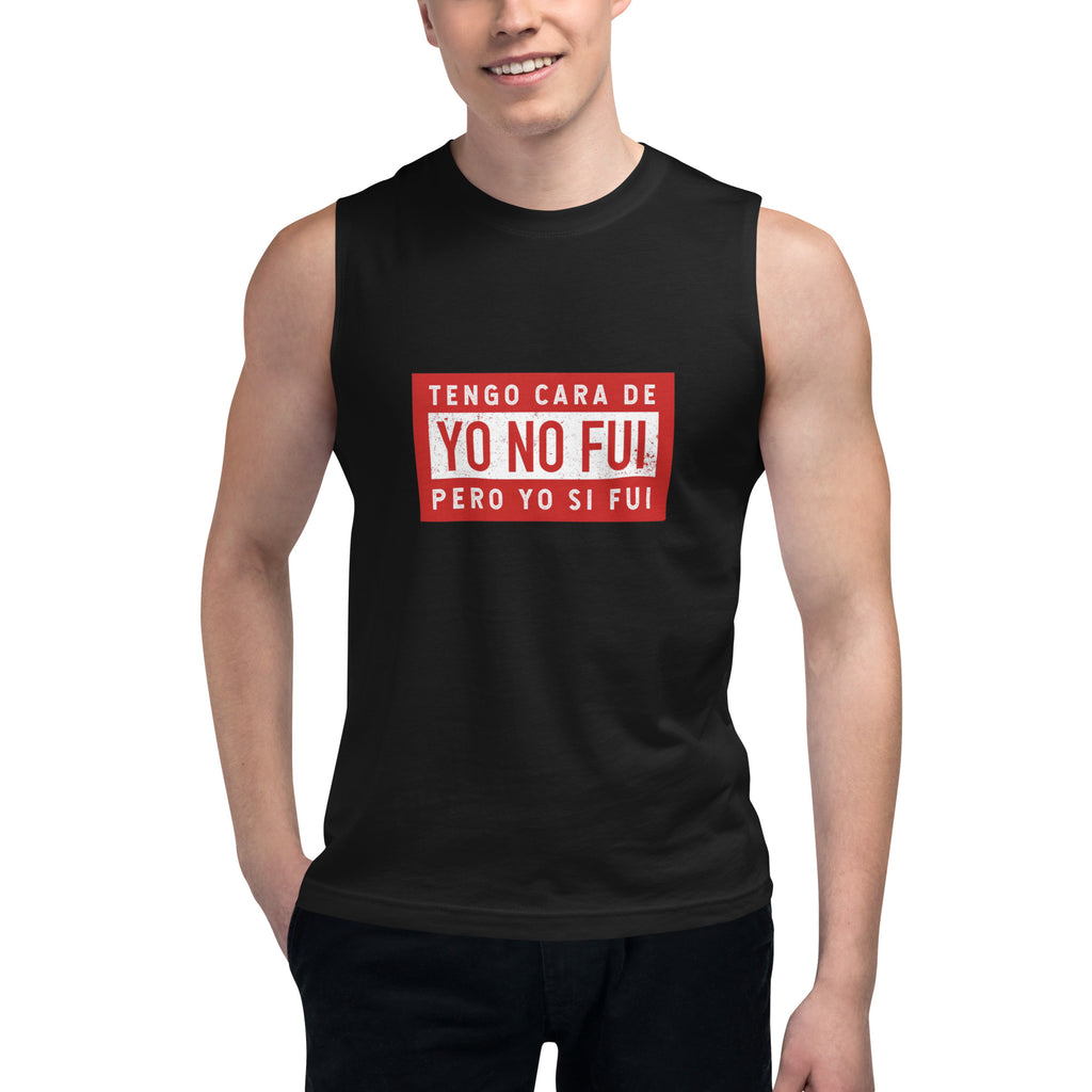 Camiseta sin mangas Yo no fui, Descubre calidad excepcional y estampados duraderos. Encuentra estilo y orgullo en cada prenda. Compra en LOSMIOS!