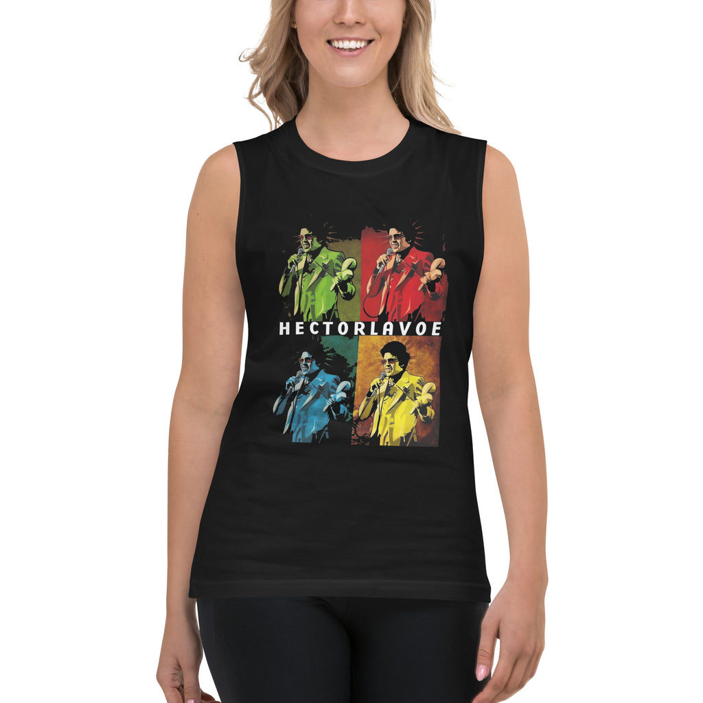 Camiseta sin mangas Hector Lavoe, Descubre calidad excepcional y estampados duraderos. Encuentra estilo y orgullo en cada prenda. Compra en LOSMIOS!