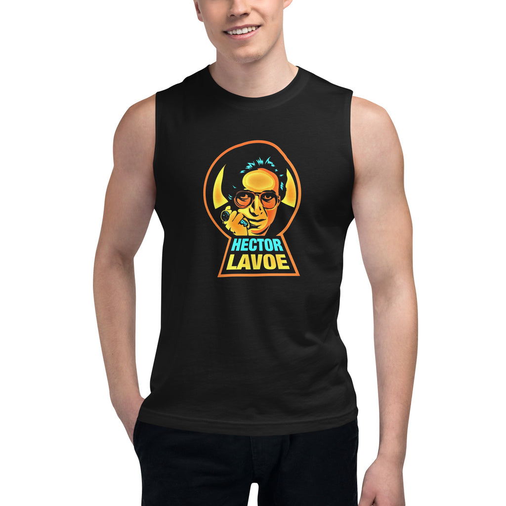 Camiseta sin mangas Hector Lavoe Acordes, Descubre calidad excepcional y estampados duraderos. Encuentra estilo y orgullo en cada prenda!