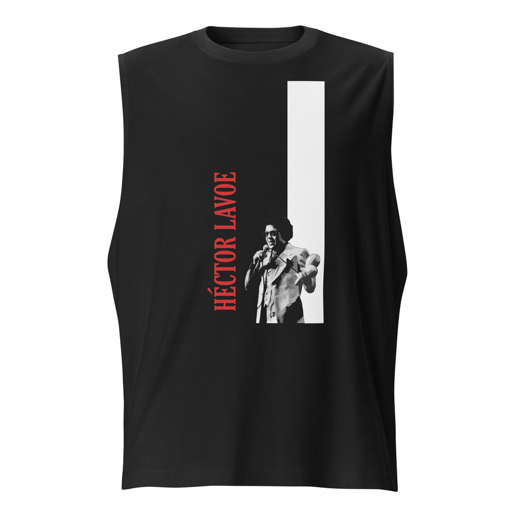 Camiseta sin mangas Hector Lavoe Face, Descubre calidad excepcional y estampados duraderos. Encuentra estilo y orgullo en cada prenda.