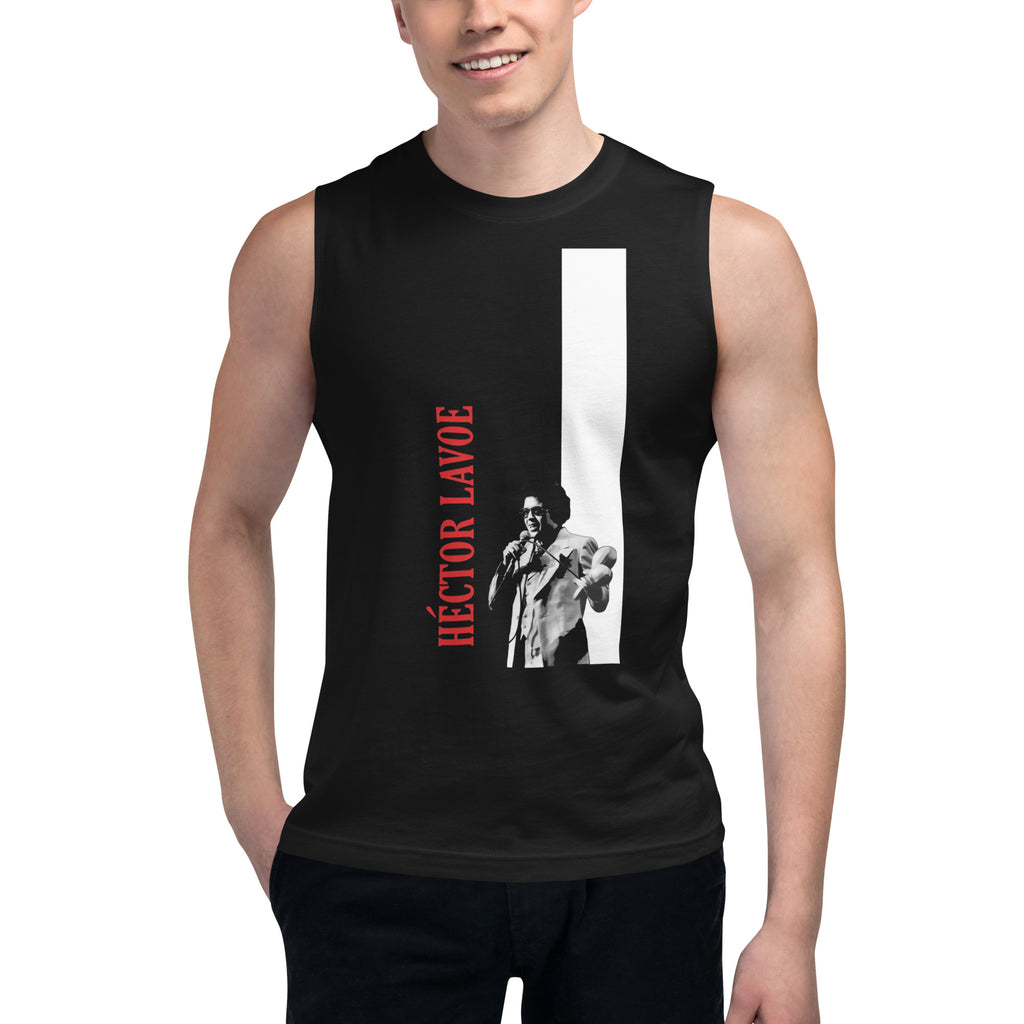 Camiseta sin mangas Hector Lavoe Face, Descubre calidad excepcional y estampados duraderos. Encuentra estilo y orgullo en cada prenda.
