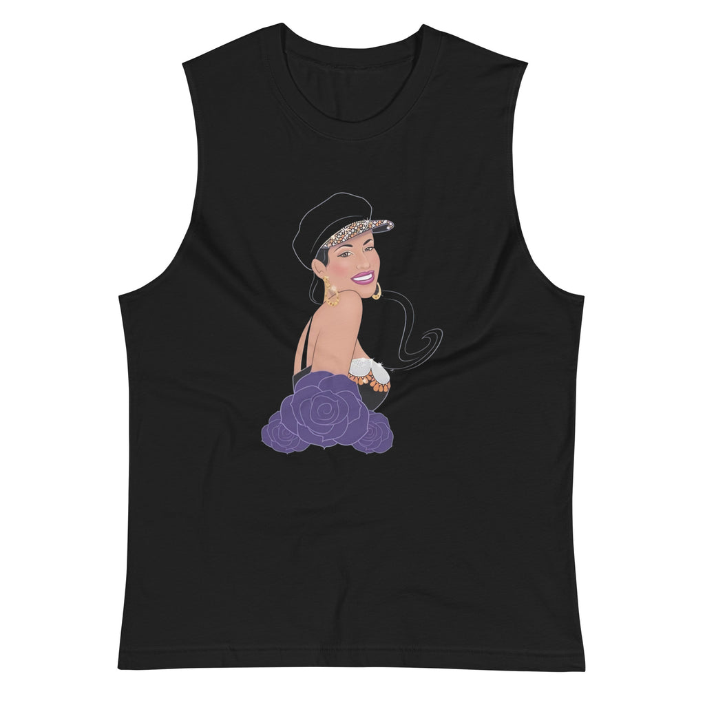 Camiseta sin mangas Selena Quintanilla, Descubre calidad excepcional y estampados duraderos. Encuentra estilo y orgullo en cada prenda.