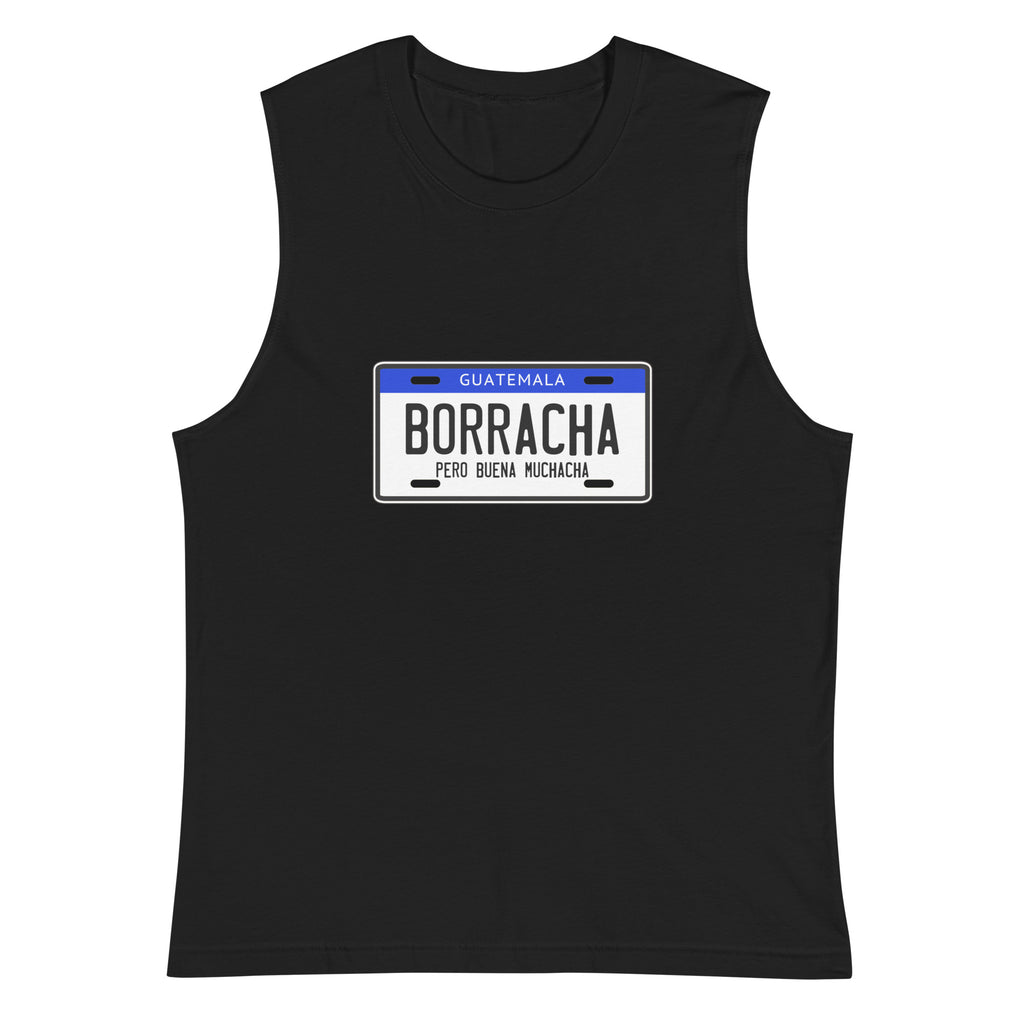 Playera sin mangas Borracha Guate, Descubre calidad excepcional y estampados duraderos. Encuentra estilo y orgullo en cada prenda.