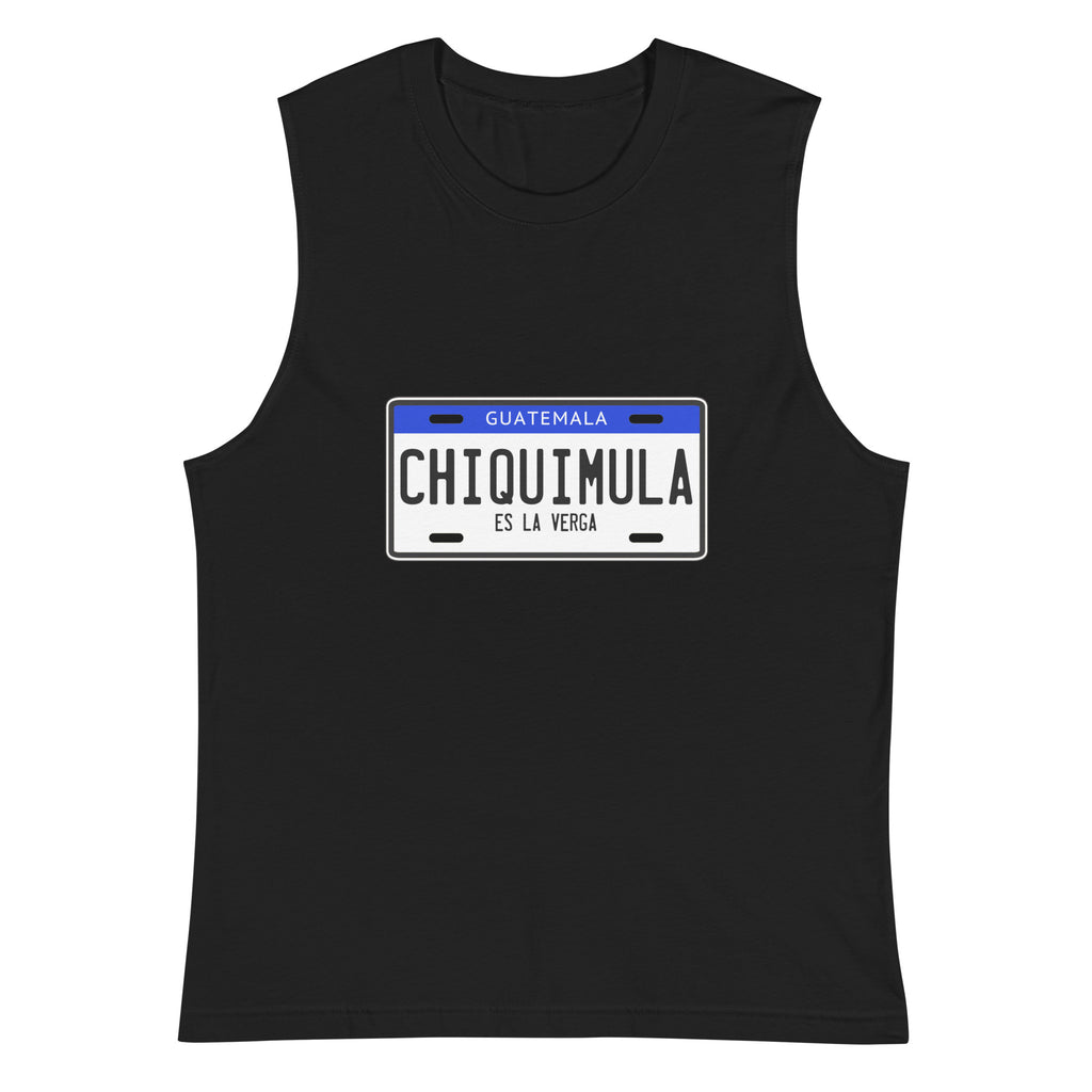 Playera sin mangas Chiquimula es la V ,Descubre calidad excepcional y estampados duraderos. Encuentra estilo y orgullo en cada prenda.