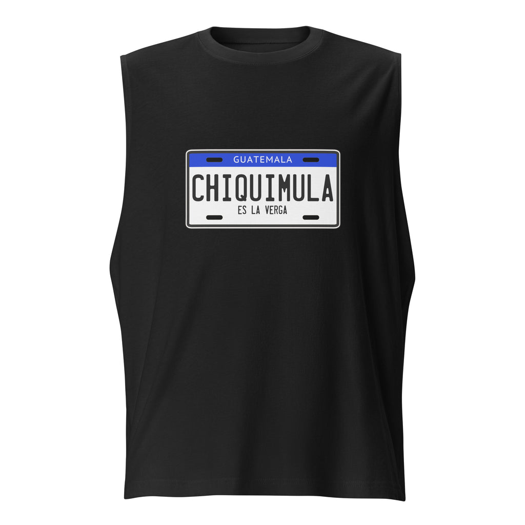 Playera sin mangas Chiquimula es la V ,Descubre calidad excepcional y estampados duraderos. Encuentra estilo y orgullo en cada prenda.
