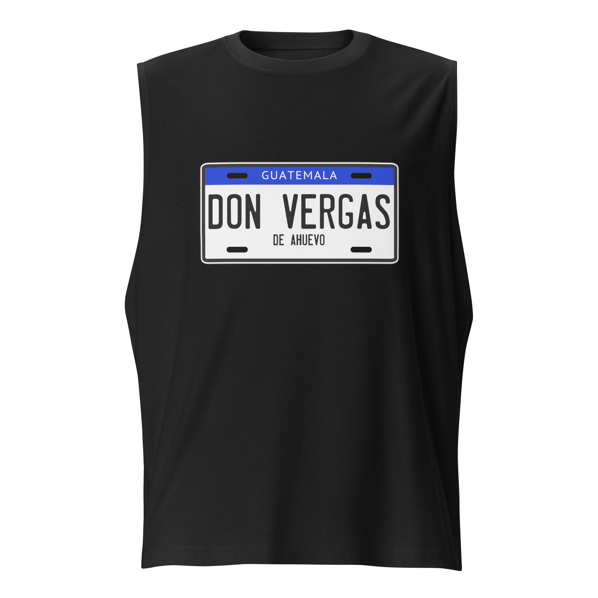 Playera sin mangas DON VERGAS ,Descubre calidad excepcional y estampados duraderos. Encuentra estilo y orgullo en cada prenda.