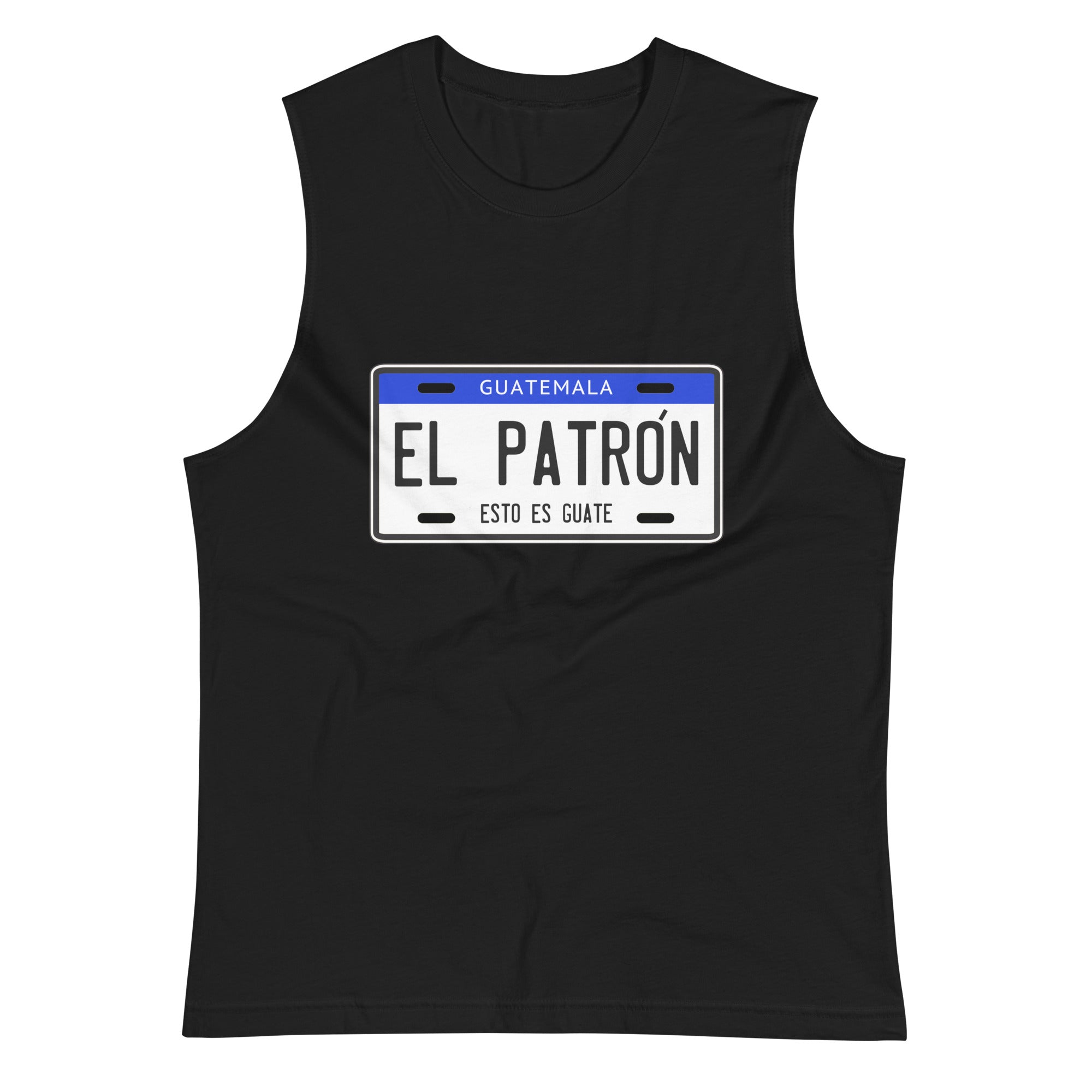 Playera sin mangas El Patrón Guate ,Descubre calidad excepcional y estampados duraderos. Encuentra estilo y orgullo en cada prenda.