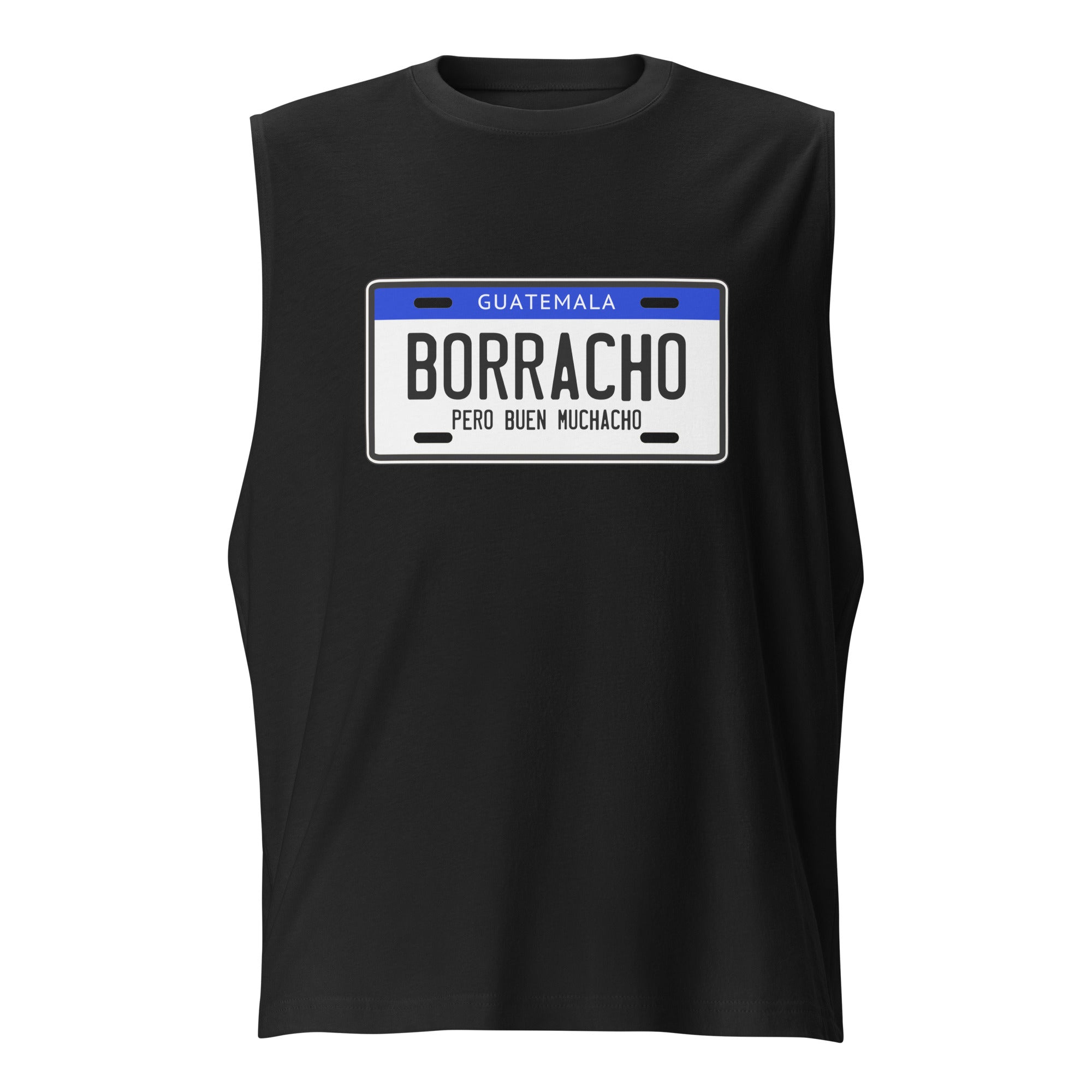 Playera sin mangas Borracho Guate ,Descubre calidad excepcional y estampados duraderos. Encuentra estilo y orgullo en cada prenda.