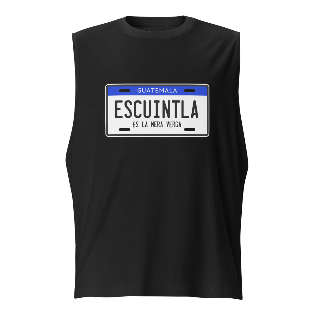 Playera sin mangas Placa Escuintla ,Descubre calidad excepcional y estampados duraderos. Encuentra estilo y orgullo en cada prenda.
