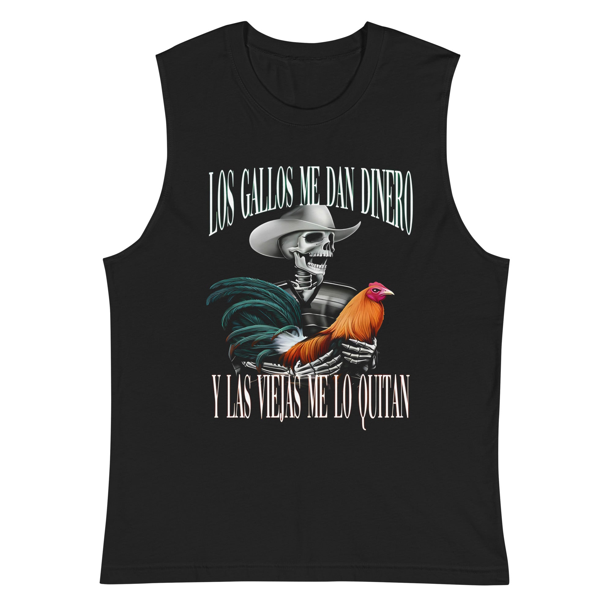 Los Gallos me dan Dinero — Camisetas sin Mangas — LOSMIOS