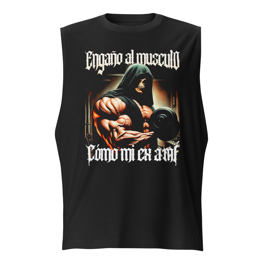 Playera Engañando al Musculo LOSMIOS — Diseño exclusivo algodón premium