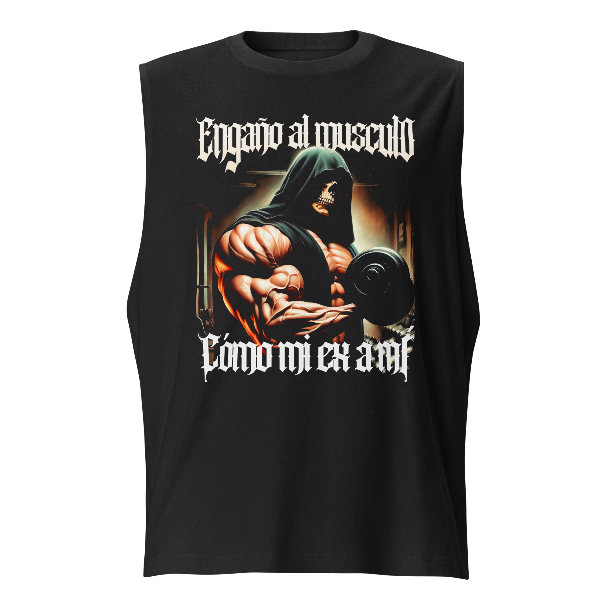 Playera Engañando al Musculo LOSMIOS — Diseño exclusivo algodón premium