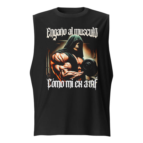 Playera Engañando al Musculo LOSMIOS — Diseño exclusivo algodón premium