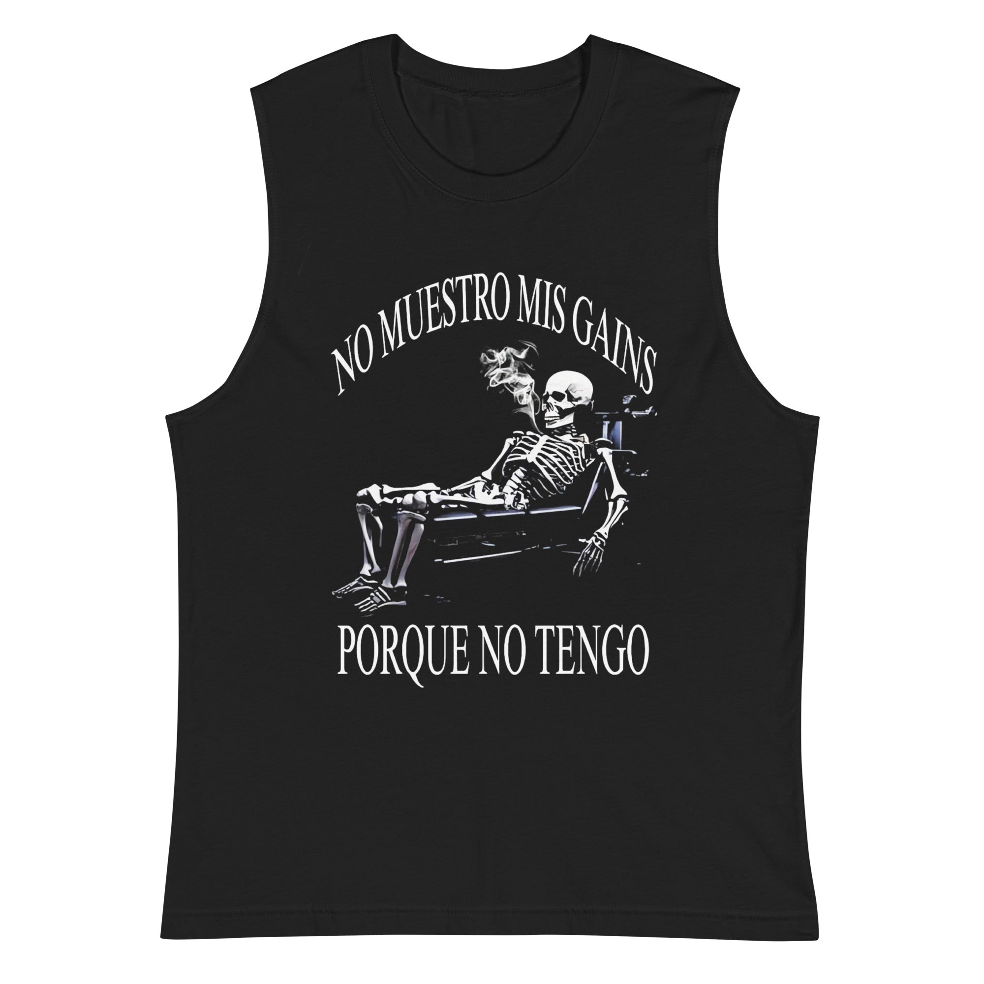 No muestro mis ganas — Camisetas sin Mangas — LOSMIOS