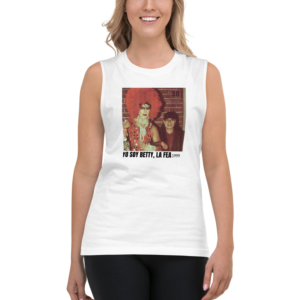 Camiseta sin mangas Yo soy Betty la fea: el emblema de orgullo colombiano con calidad excepcional y estampado que resiste el paso del tiempo.