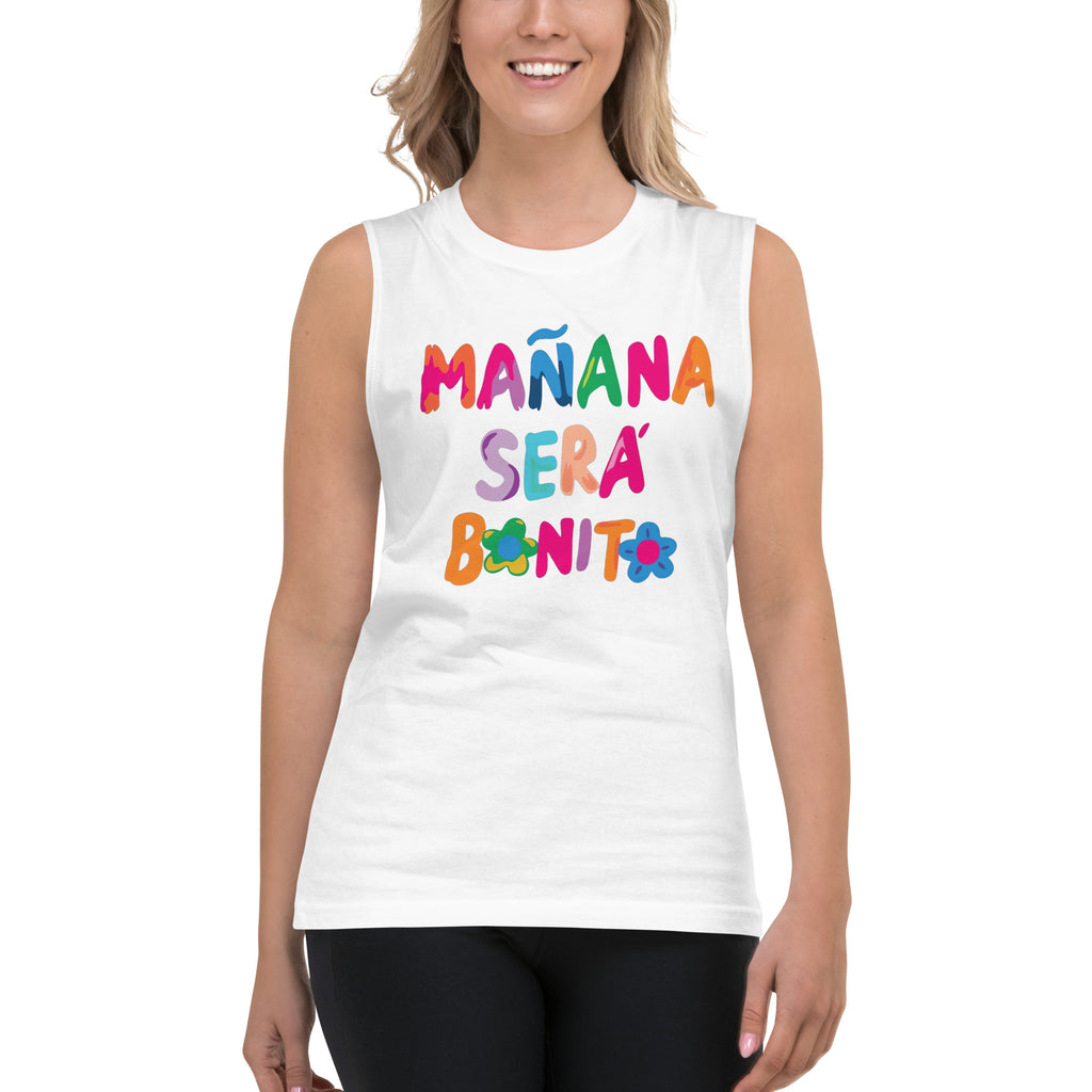 Camiseta sin mangas Mañana será Bonito: el emblema de orgullo colombiano con calidad excepcional y estampado que resiste el paso del tiempo.